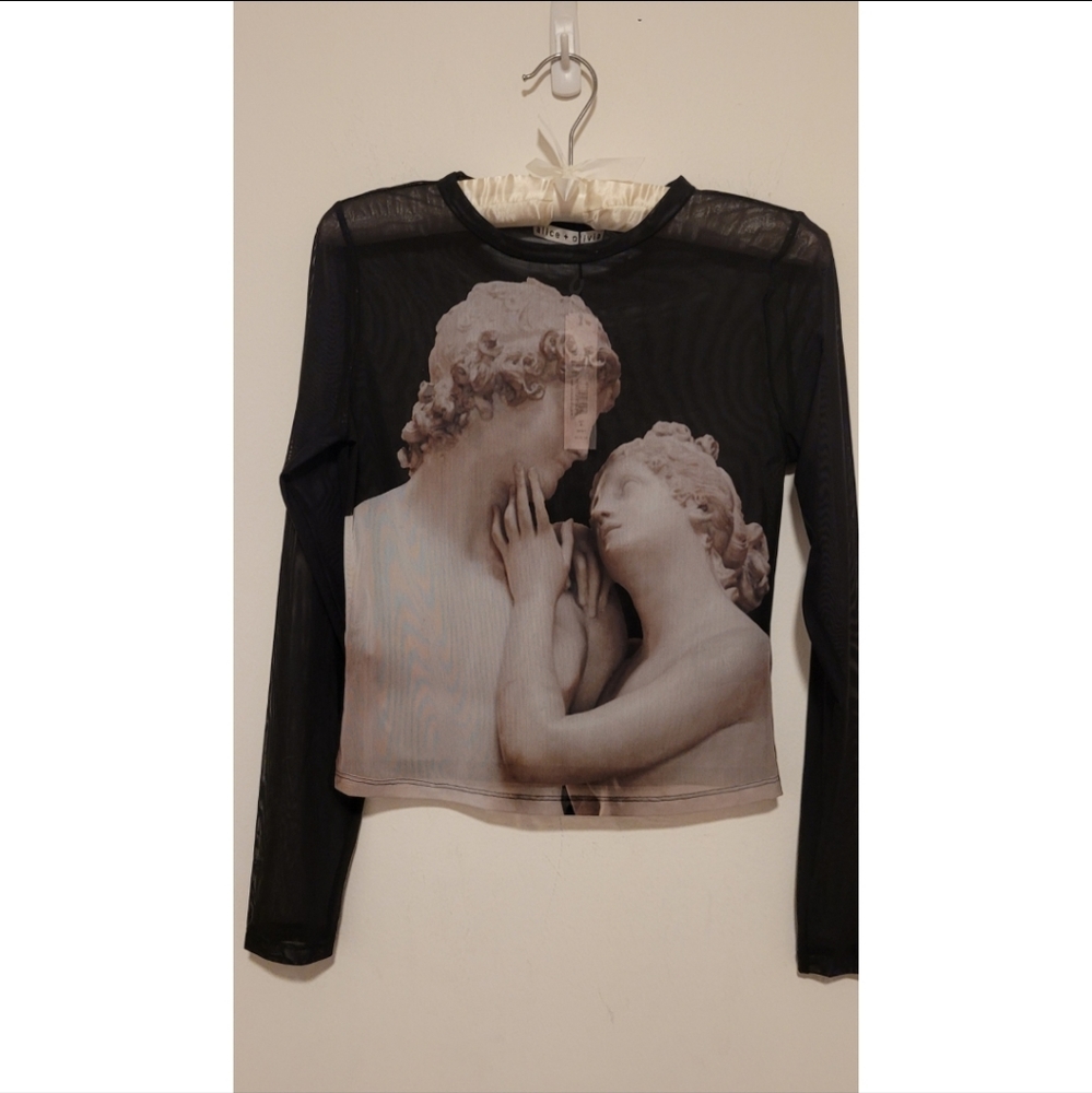 Alice×Olivia Mesh Top